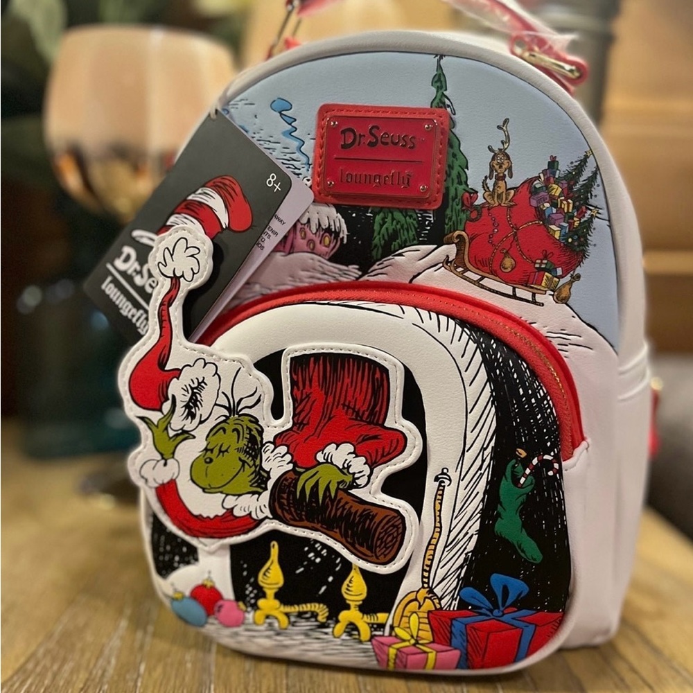 How The Grinch Stole Christmas Loungefly Backpack